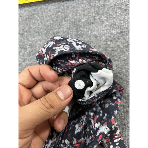 Lululemon Align Pant 4 Nulu 28" Water Blossom Multi Color Yoga Workout Gym Run - Picture 5 of 13